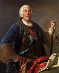 Pietro Antonio Rotari, King Augustus III of Poland, 1755, Gemäldegalerie, Dresden. The most lavish king in art history.