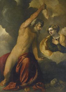 Dosso Dossi, Jupiter and Semele, 1520s, private collection. Zeus killing Semele.