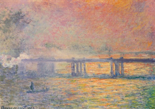 Claude Monet, Charing Cross Bridge, London, 1899-1901, Saint Louis Art Museum