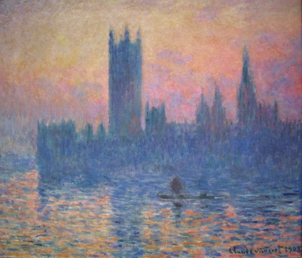 Claude Monet, The Houses of Parliament, Sunset, 1903, National Gallery of Art Washington