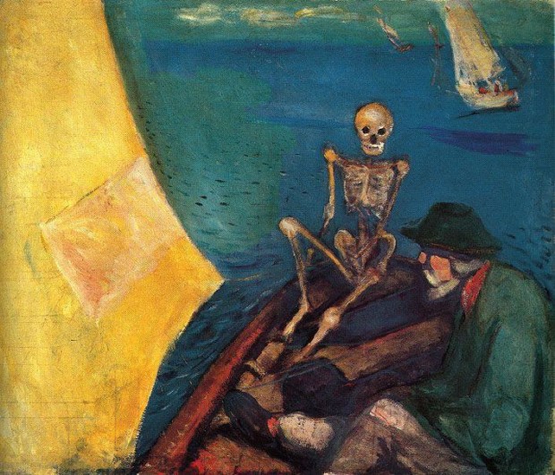 Edvard Munch, Death at the Helm, 1893 ,The Munch Museum, Oslo;