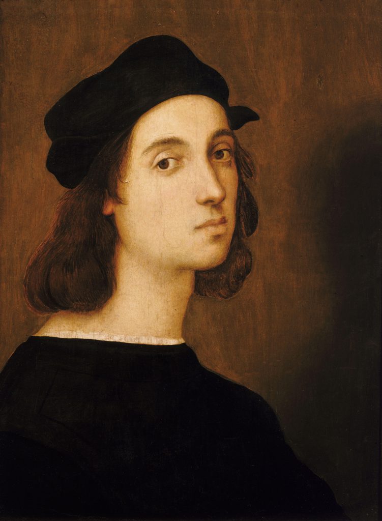 Raphael, Self-portrait, 1506, Uffizi Gallery, Florence