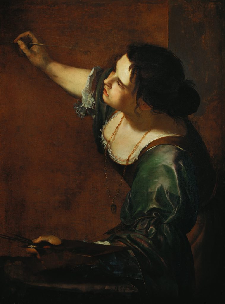 Artemisia Gentileschi, Self-portrait as the Allegory of Painting, 1638–9, The Queen's Gallery, Buckingham Palace