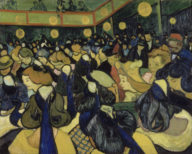 Vincent van Gogh, The Dance Hall in Arles, 1888, Musée d'Orsay