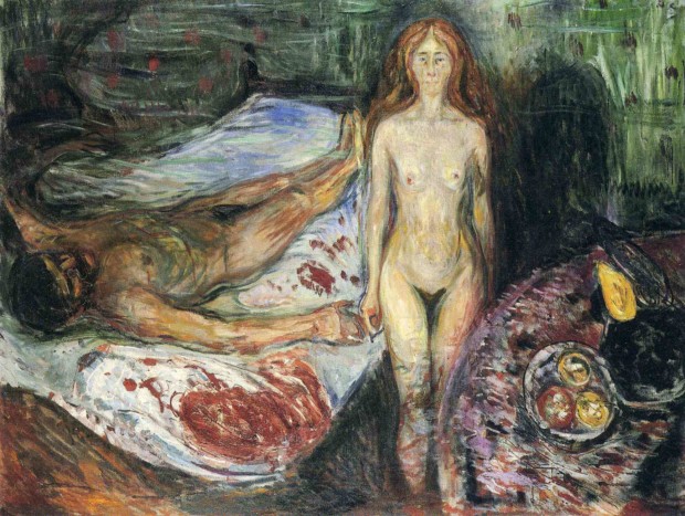 Edvard Munch, Death of Marat, 1907, Munch Museum, Oslo