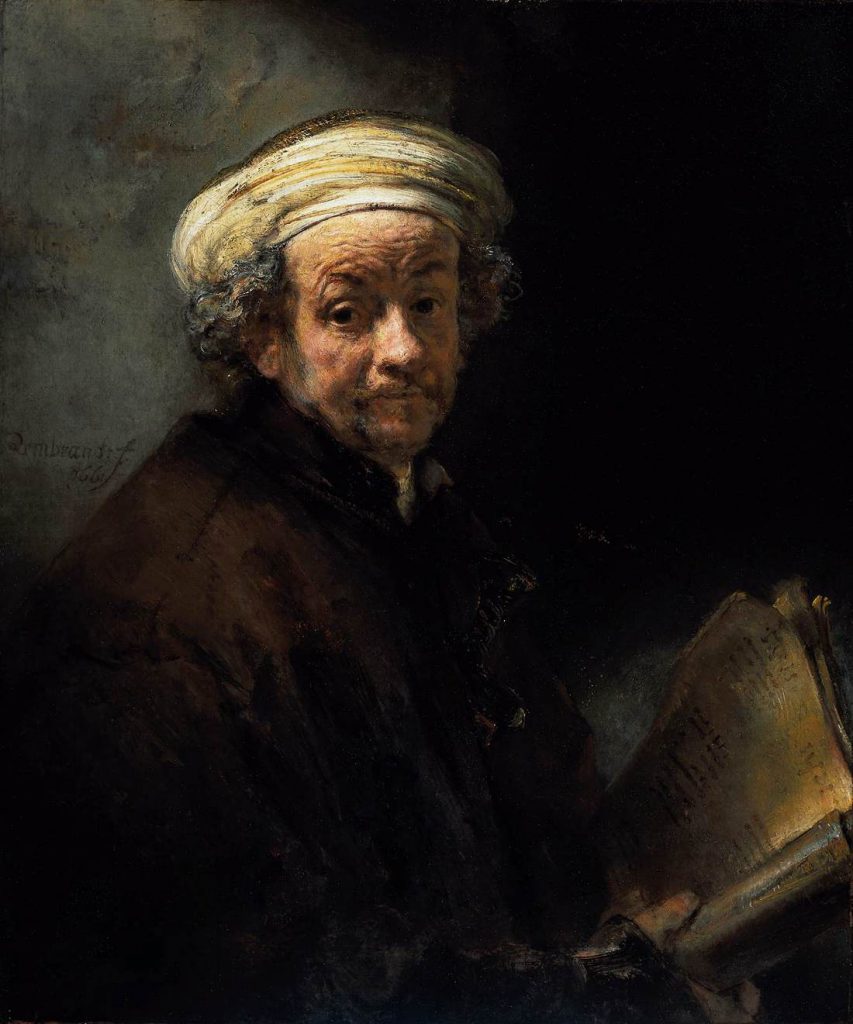 Rembrandt van Rijn, Self-Portrait as the Apostle Paul, 1661, Rijksmuseum, Amsterdam