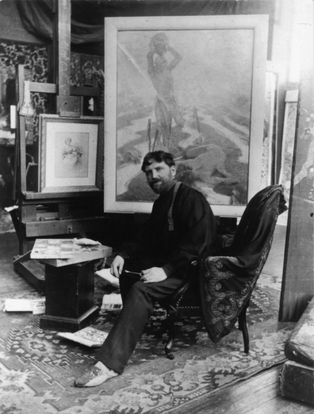 Alfons Mucha at Val-de-Grâce, 1904