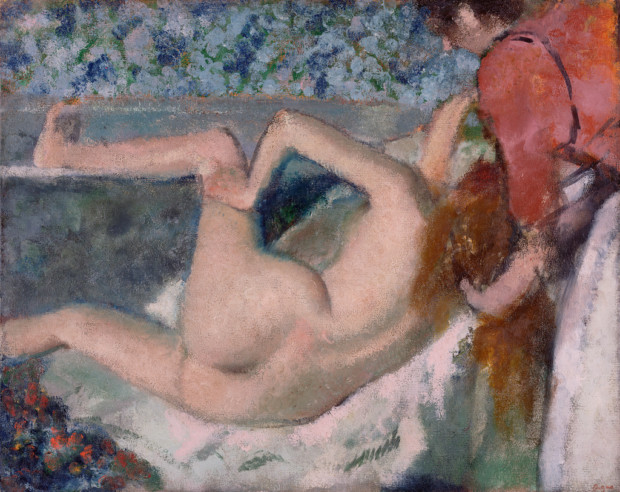 Edgar Degas, After the Bath, about 1895, The J. Paul Getty Museum, Los Angeles