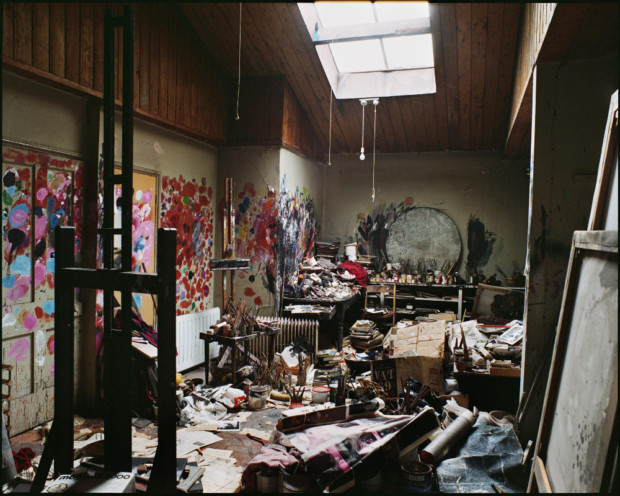 Francis Bacon's studio artists' studios