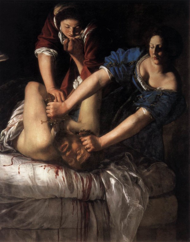 Artemisia Gentileschi, Judith Beheading Holofernes, 1611-1612, Museo di Capodimonte, Naples 