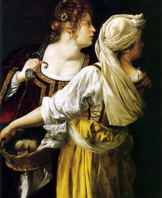 Artemisia Gentileschi, Judith and her Maidservant, 1613–14, Palazzo Pitti, Florence DailyArtDaily.com