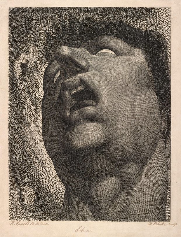 William Blake, Satan, 1789