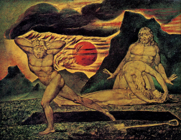 Cain Fleeing Abel William Blake, 1826