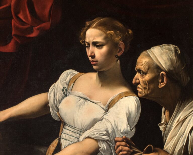 judith and holofernes|judith and holofernes: Caravaggio, Judith Beheading Holofernes, 1598–1599, Galleria Nazionale d’Arte Antica at Palazzo Barberini, Rome, Italy. Detail.
