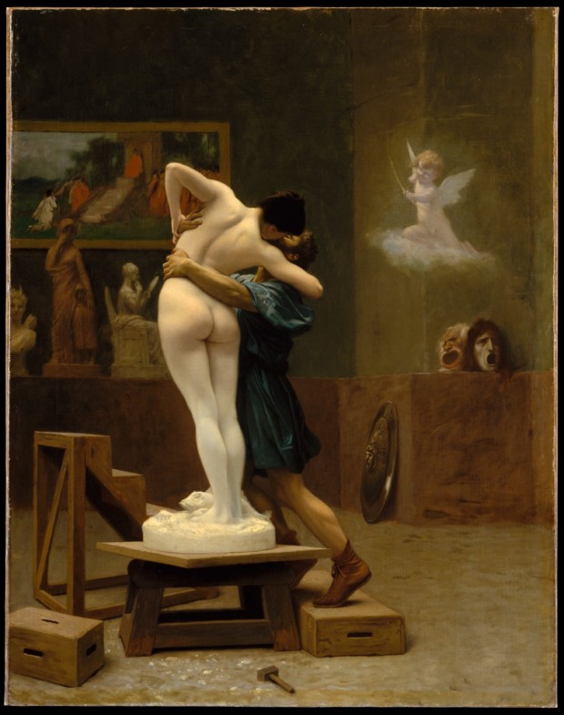 Jean-Léon Gérôme, Pygmalion and Galatea, ca. 1890, The Metropolitan Museum of Art, New York, NY, USA. nudes academic art