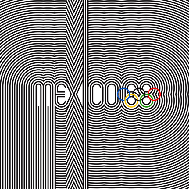 Eduardo Terrazas, Poster for the Mexico 1968 Olympics. Olympic games