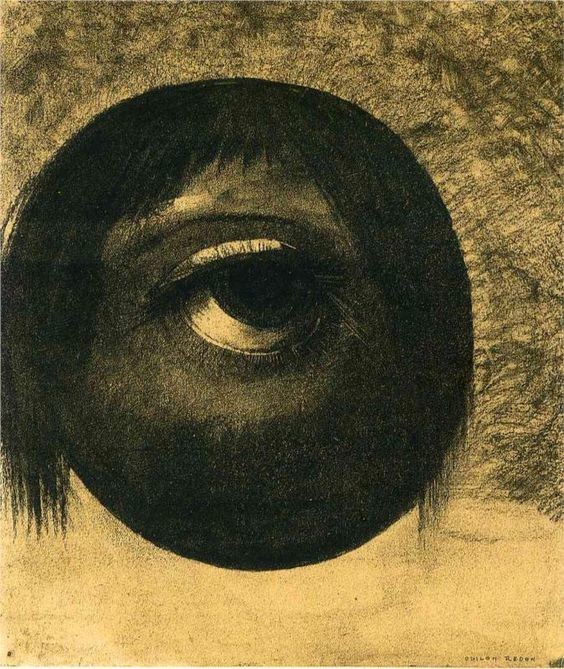 Odilon Redon, Vision, c. 1883