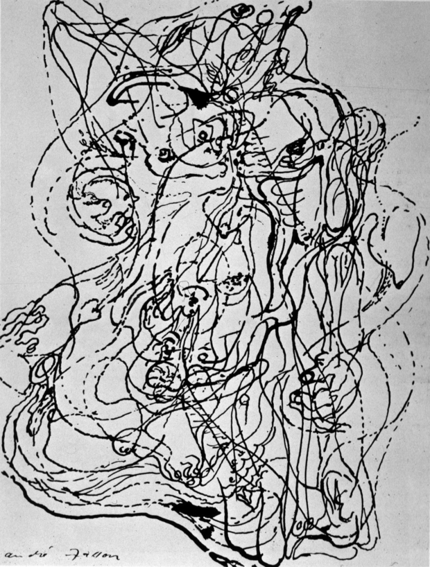 André Masson, Automatic Drawing, 1924