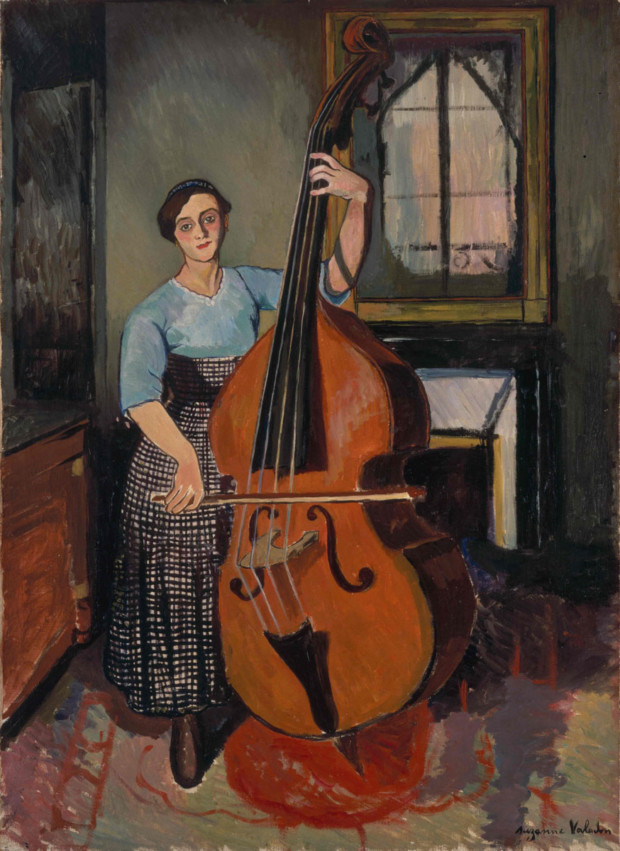 Suzanne Valadon, Woman with a double bass, 1908, Petit Palais, Geneva, Switzerland