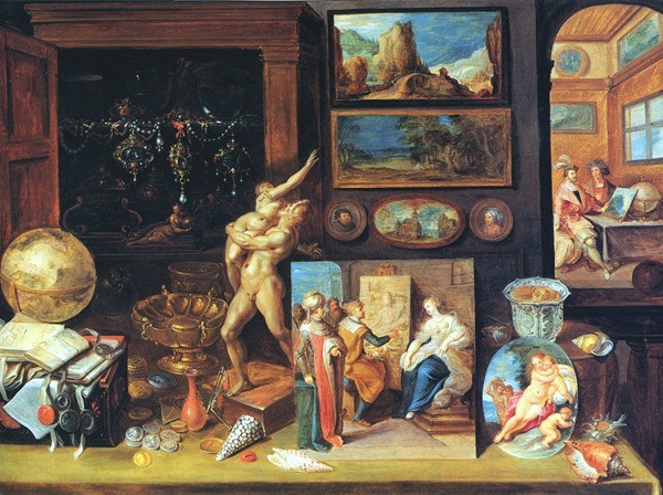 Frans Francken The Younger, Antwerp, A Collector’s Cabinet,1625, Kunsthistorisches Museum, Vienna