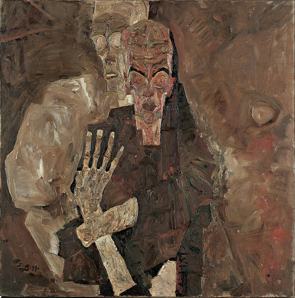 Egon Schiele, Self-Seer II (Death and Man), 1911, Leopold Museum, Vienna