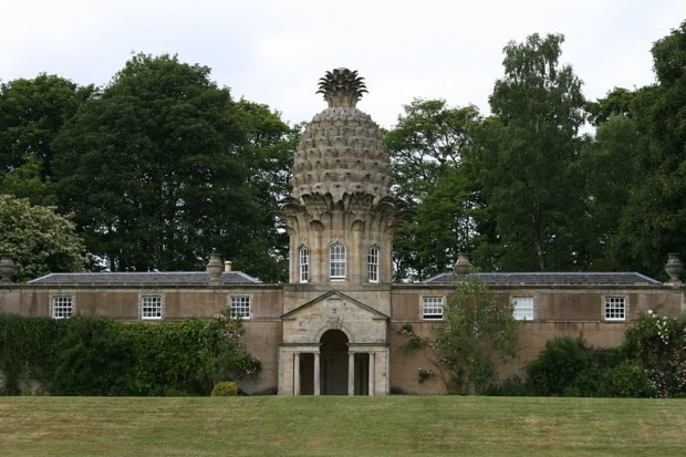 William Chambers, The Pineapple House, 1761, Dunmore, Stirlingshire, Scotland.