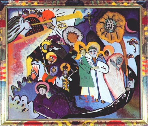 Wassily Kandinsky, All Saints Day I, 1911, Städtische Galerie im Lenbachhaus