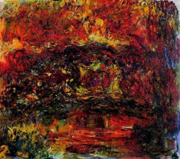 Claude Monet, The Japanese Bridge, 1918-24, Musée Marmottan-Monet, Paris