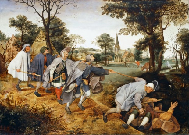 Pieter Bruegel the Elder. The Parable of the Blind, 1568, Museo di Capodimonte, Naples, Italy