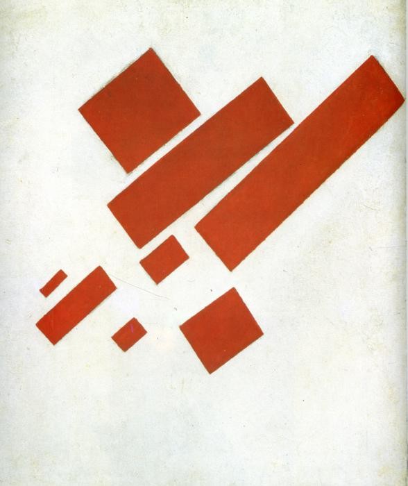 Kazimir Malevich, Suprematist Painting: Eight Red Rectangles, 1915, Stedelijk Museum, Amsterdam