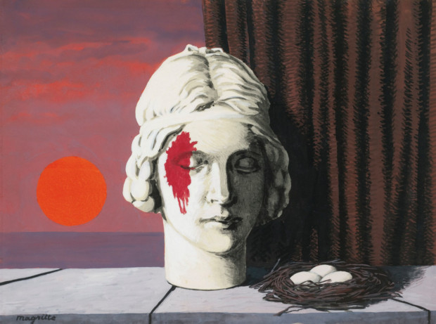 magritte paintings: René Magritte, The Memory, 1944, private collection