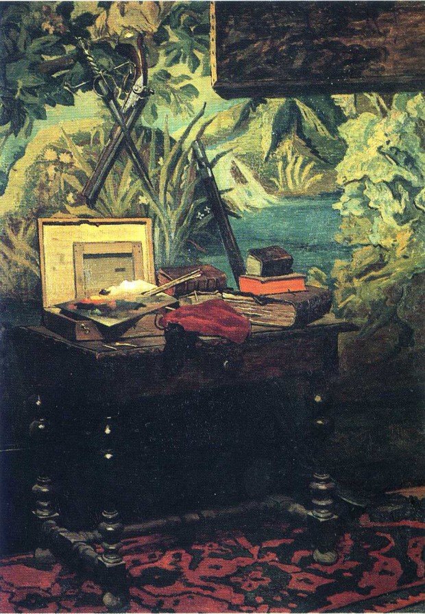 Claude Monet, Corner of the Studio, 1861, Museé d'Orsay, Paris
