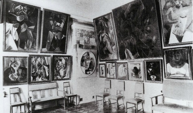 Sergei Shchukin’s study in Moscow, 1913
