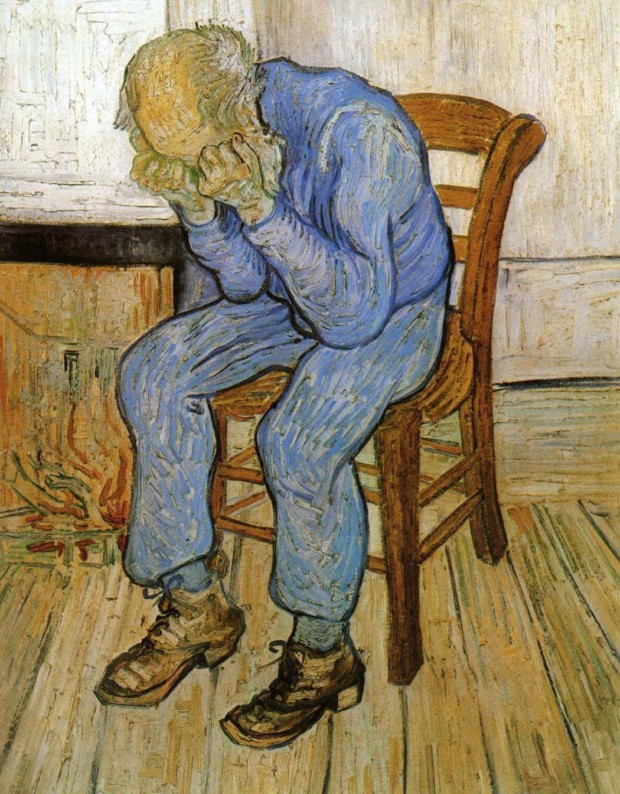 Vincent van Gogh, Old Man in Sorrow (On the Threshold of Eternity), 1890, Kröller-Müller Museum, Otterlo, Netherlands