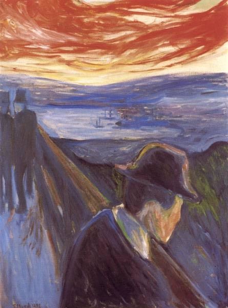 Edvard Munch, Despair, 1892, The Munch Museum
