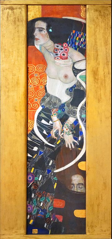 Gustav Klimt, Judith II (Salome), 1909, Ca'Pesaro - Galleria Internazionale d'Arte Moderna, Venice