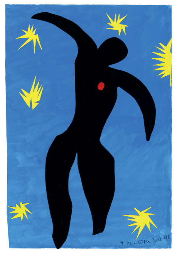 Henri Matisse, Icarus 1946 Centre Pompidou, MNAM-CCI, Dist. RMN-Grand Palais / Droits réservés © Succession Henri Matisse / DACS 2013