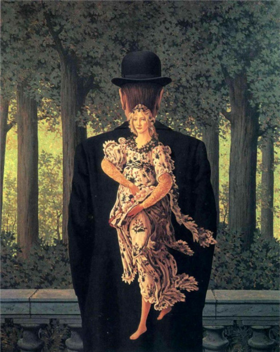 Reneé Magritte, The Prepared Bouquet, 1951, private collection