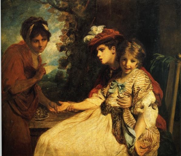 Joshua Reynolds, The Gypsy Fortune Teller, 1777-1778