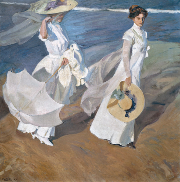 Joaquin Sorolla, Strolling along the Seashore, 1909, Museo Sorolla, Madrid