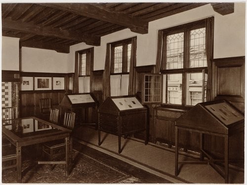 Rembrandt House interior around 1911