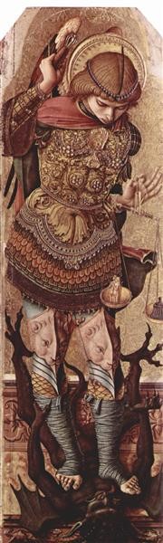Carlo Crivelli, Archangel Michael, 1477