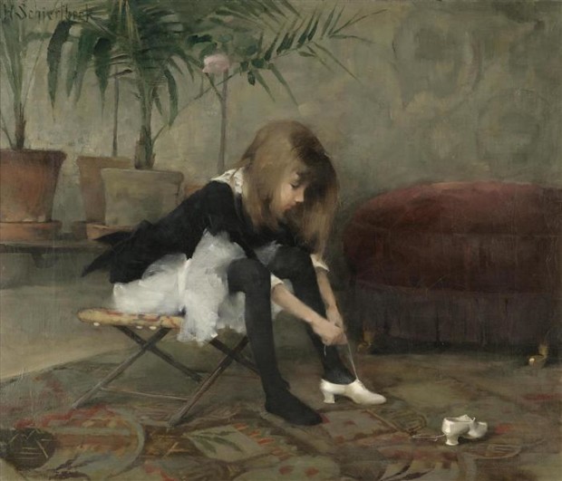 Dancing Shoes, 1882, Private collection