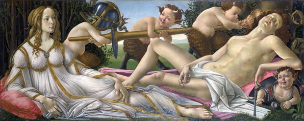 Sandro Botticelli, Venus and Mars, 1485, National Gallery London