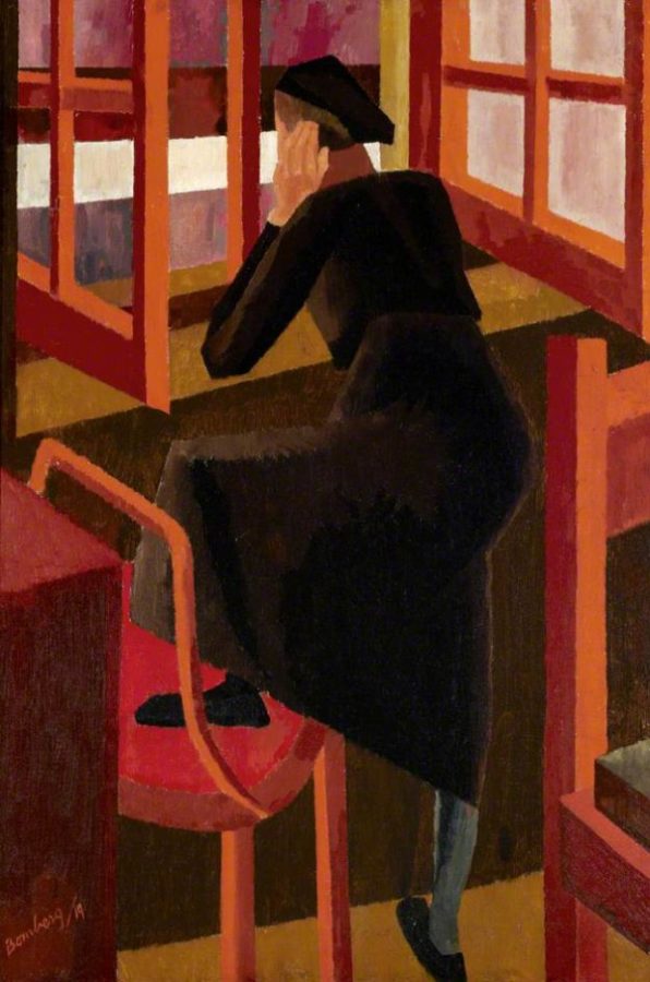 David Bomberg, At the Window, 1919, Ben Uri Gallery Museum