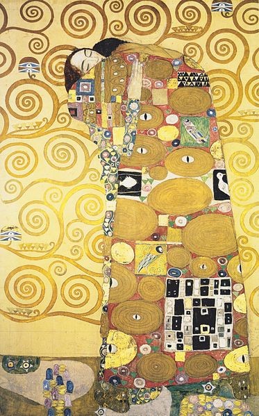 Gustav Klimt, Fulfillment (Embrace), 1905
