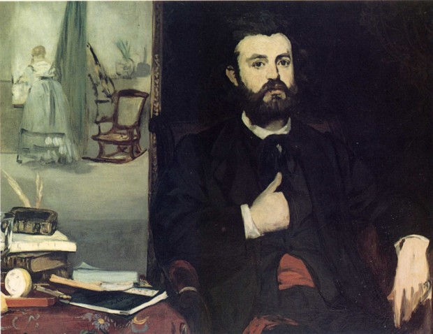 Edouard Manet, Portrait Of Zacharie Astruc, 1866, Kunsthalle Bremen