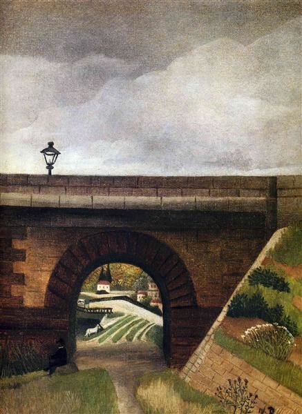 Henri Rousseau, Sevres Bridge, date unknown, Private Collection