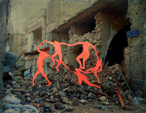 Tammam Azzam&Lens Young Homsi, Syrian Museum - Matisse, 2013, Source: Tumblr