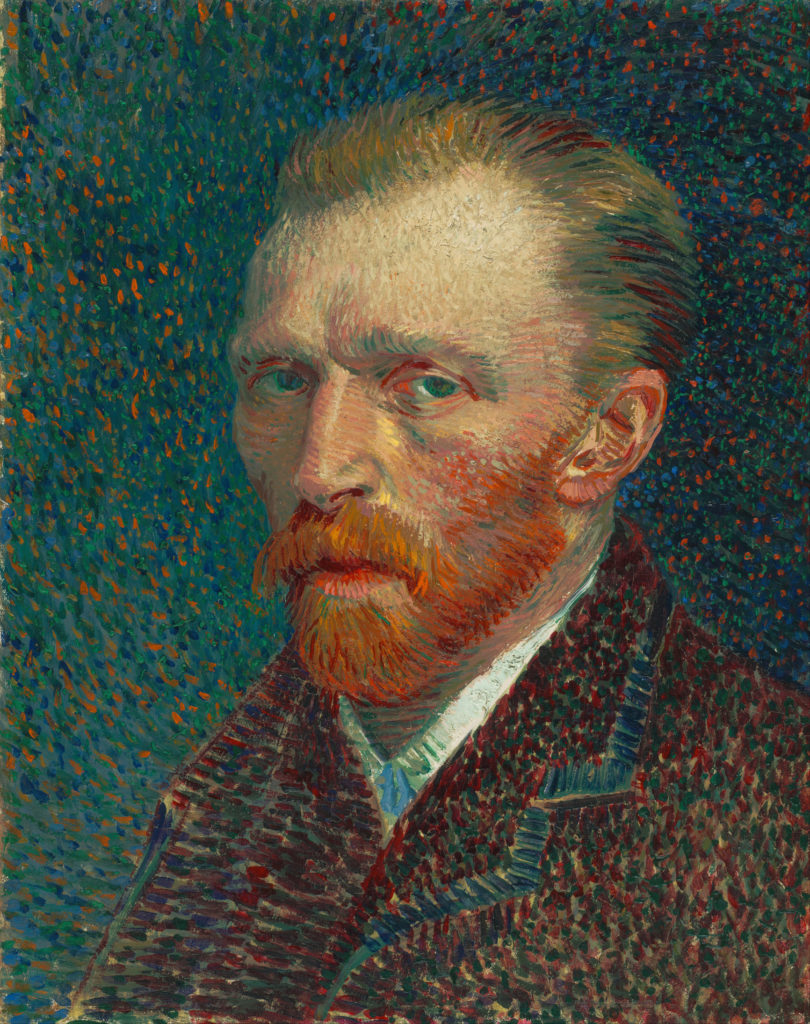 Vincent van Gogh, Self-portrait, 1887, Art Institute of Chicago, Chicago, IL, USA
